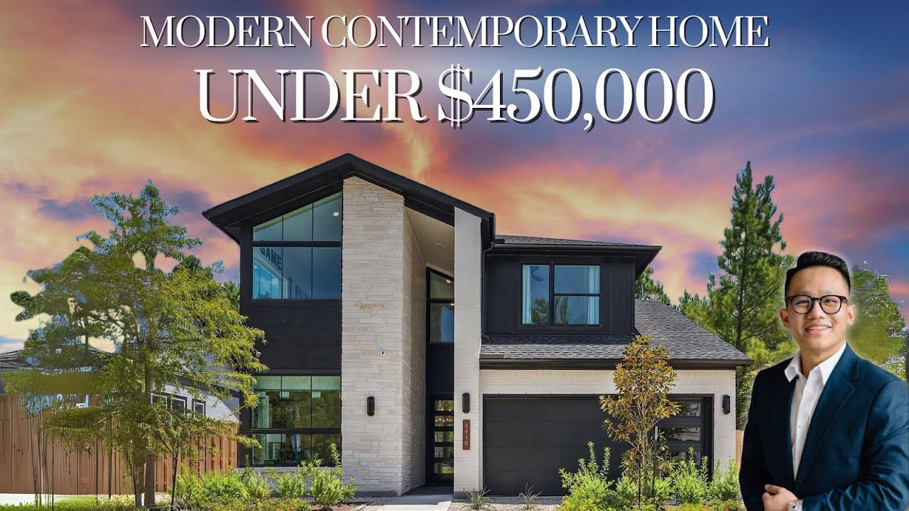 #28: NHÀ WESTIN PHONG CÁCH HIỆN ĐẠI CONTEMPORARY CHƯA TỪNG CÓ Ở HOUSTON| GIÁ DƯỚI $450,000| KHU HOT