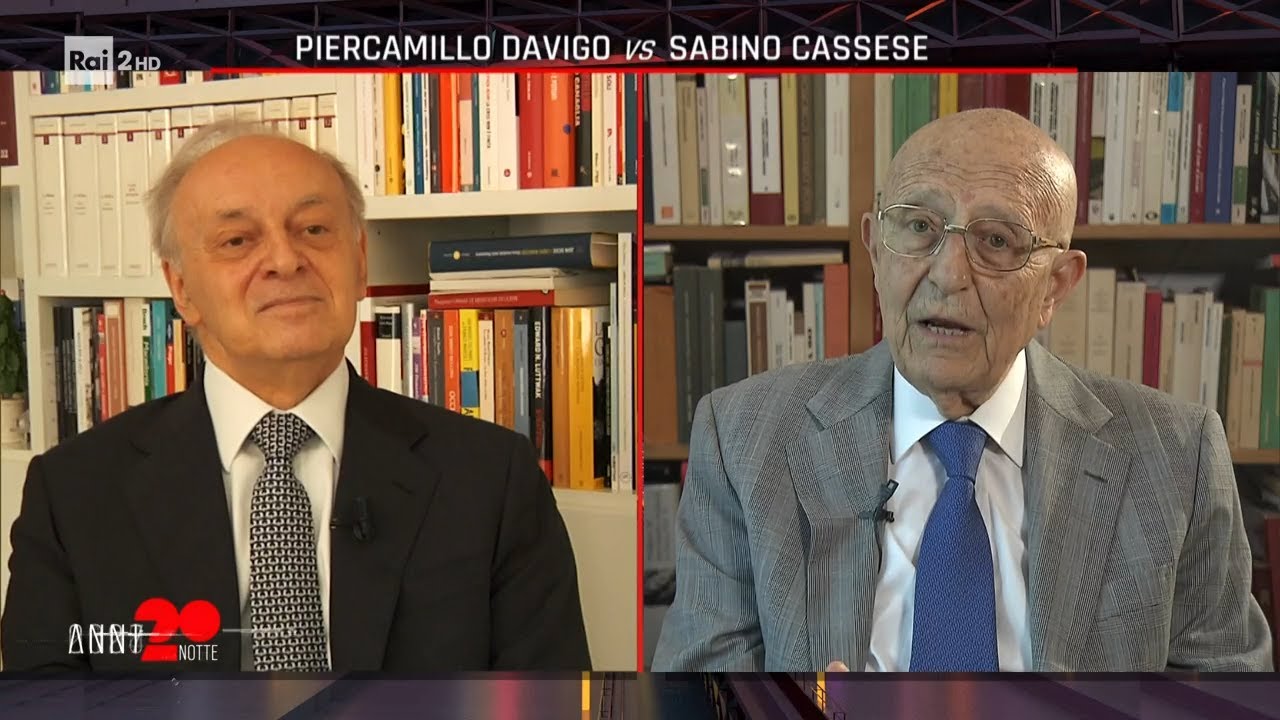 Piercamillo Davigo vs Sabino Cassese - Anni 20 Notte - 19/05/2022