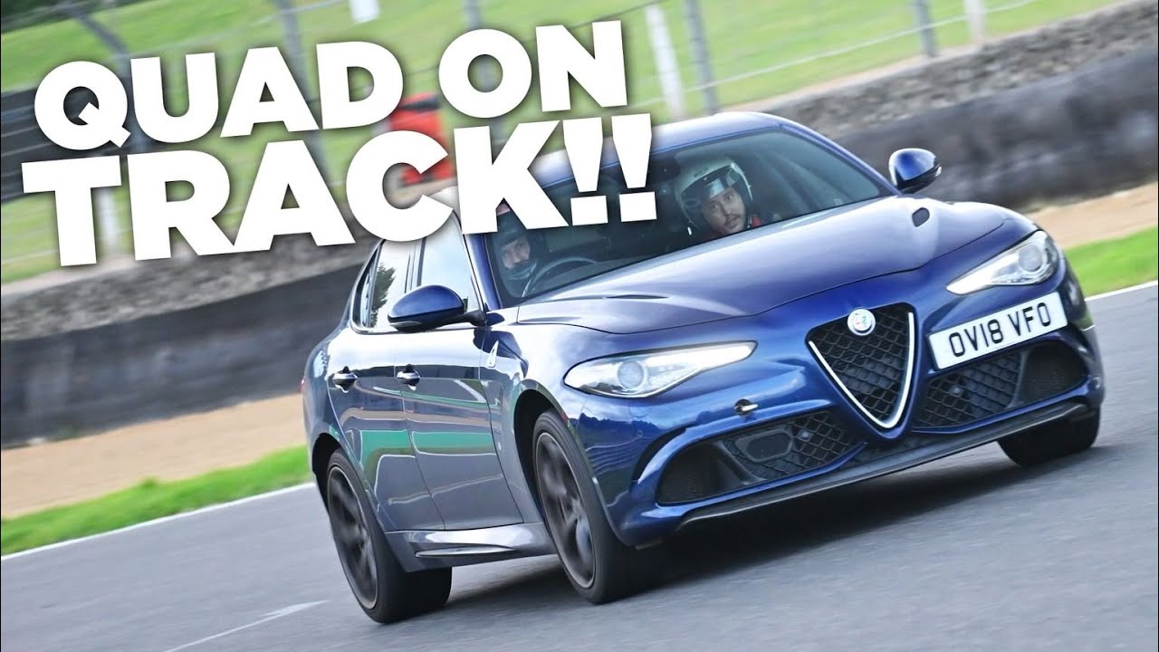 Alfa Giulia Quadrifoglio On-Track | *BRANDS HATCH*