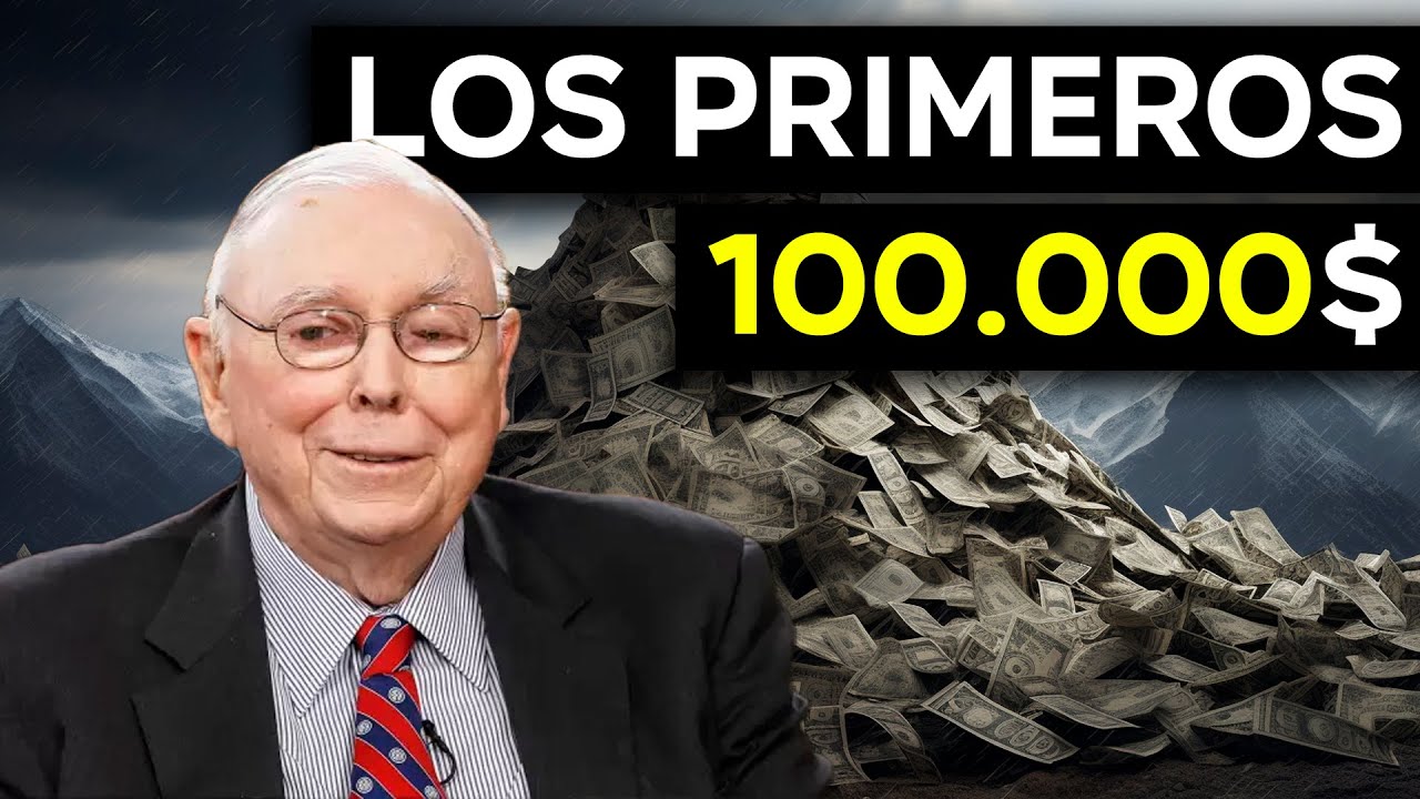 CHARLIE MUNGER: NO SERÁS RICO HASTA QUE HAGAS 100.000$