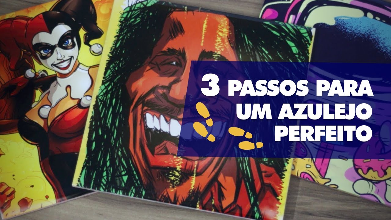 👣 3 PASSOS PARA UM AZULEJO NA SUBLIMAÇÃO ( PERFEITO )