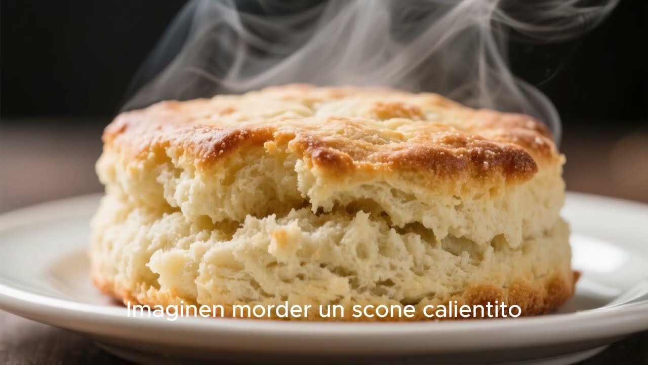 #11 RECETA DE  SCONS INGLESES , CON SÓLO 4 INGREDIENTES , LOS AUTÉNTICOS !!