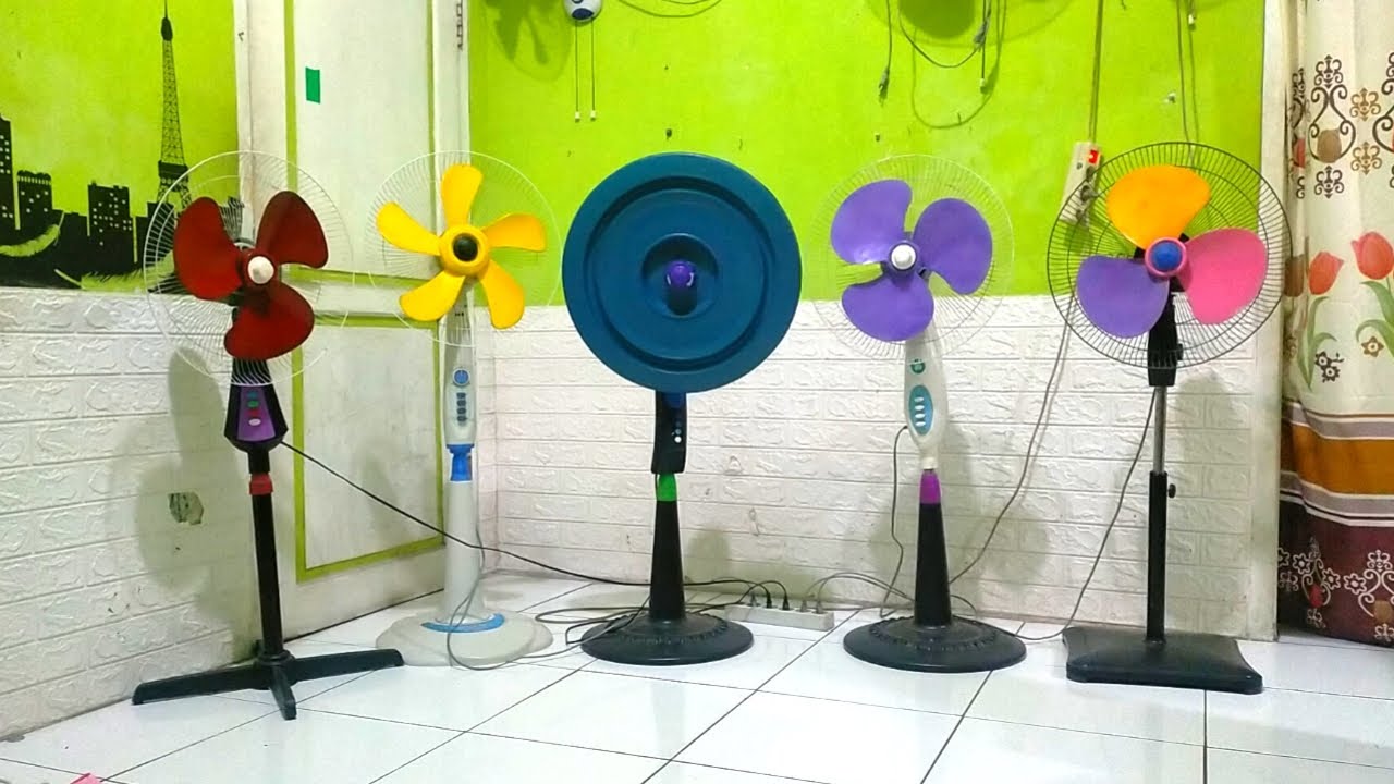 Fan / Koleksi kipas angin berdiri‼️yang tengah oleng