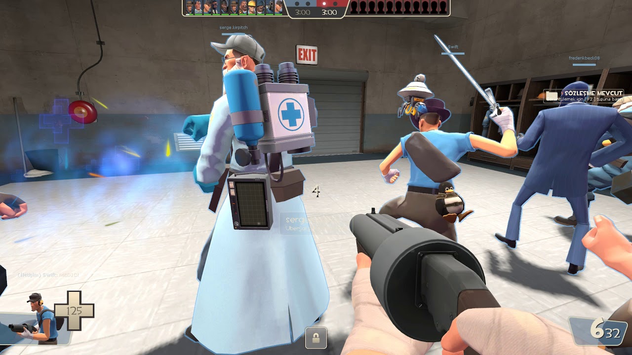 Team Fortress 2 Scout King Of The Hill Gameplay Map:Sawmill