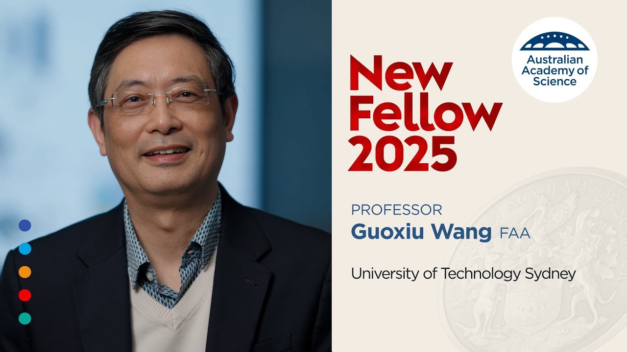 Professor Guoxiu Wang FAA – New Fellow of the Australian Academy of Science