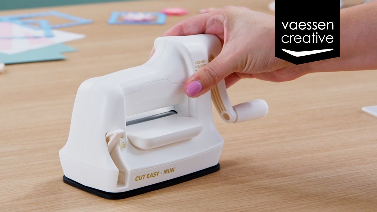 Vaessen Creative - Cut Easy Mini Die-Cutting Machine: Instruction