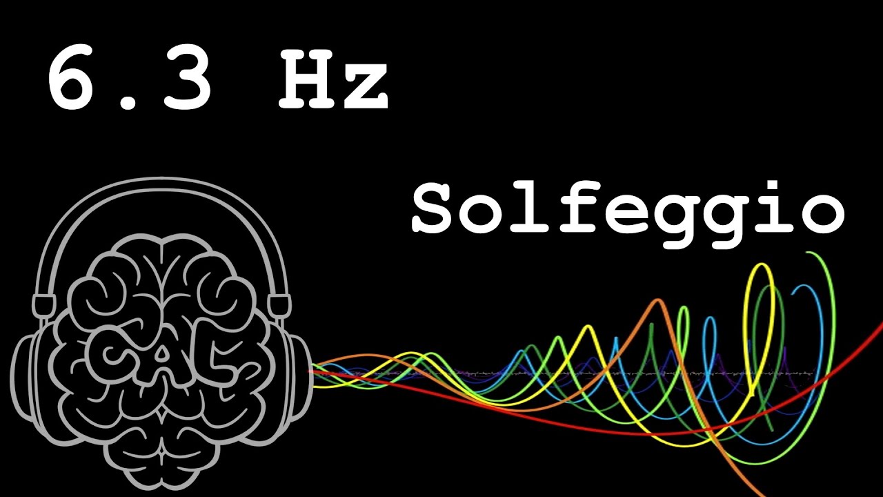 Binaural Theta Waves (6.3Hz) on Solfeggio Frequencies | Hemi Sync