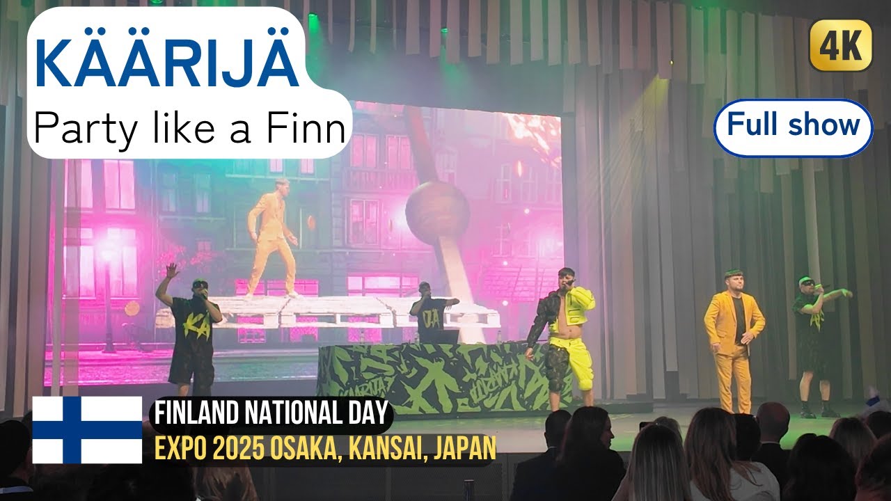 KAARIJA | Party like a Finn | Expo 2025 Osaka, Kansai, Japan