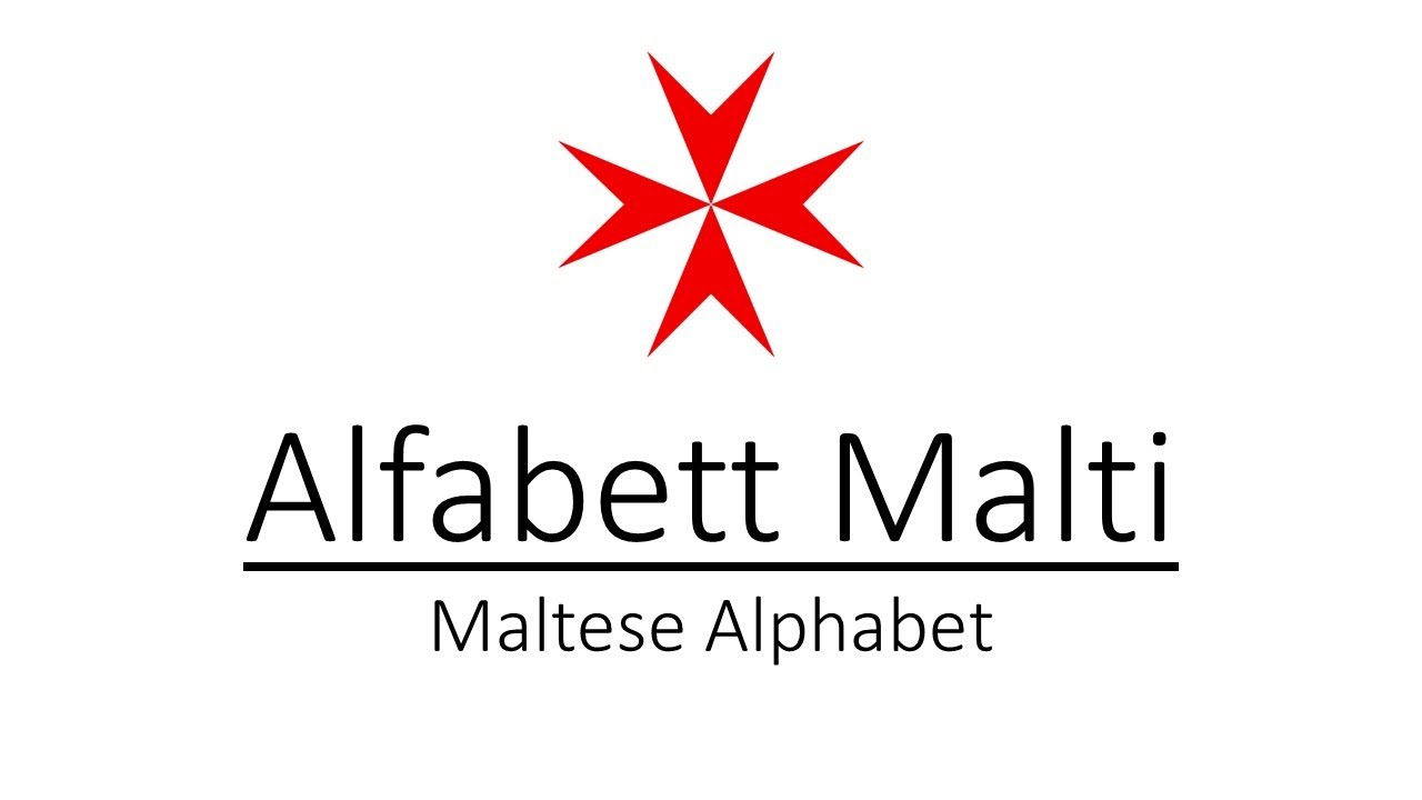 Maltese Alphabet - Lesson 1