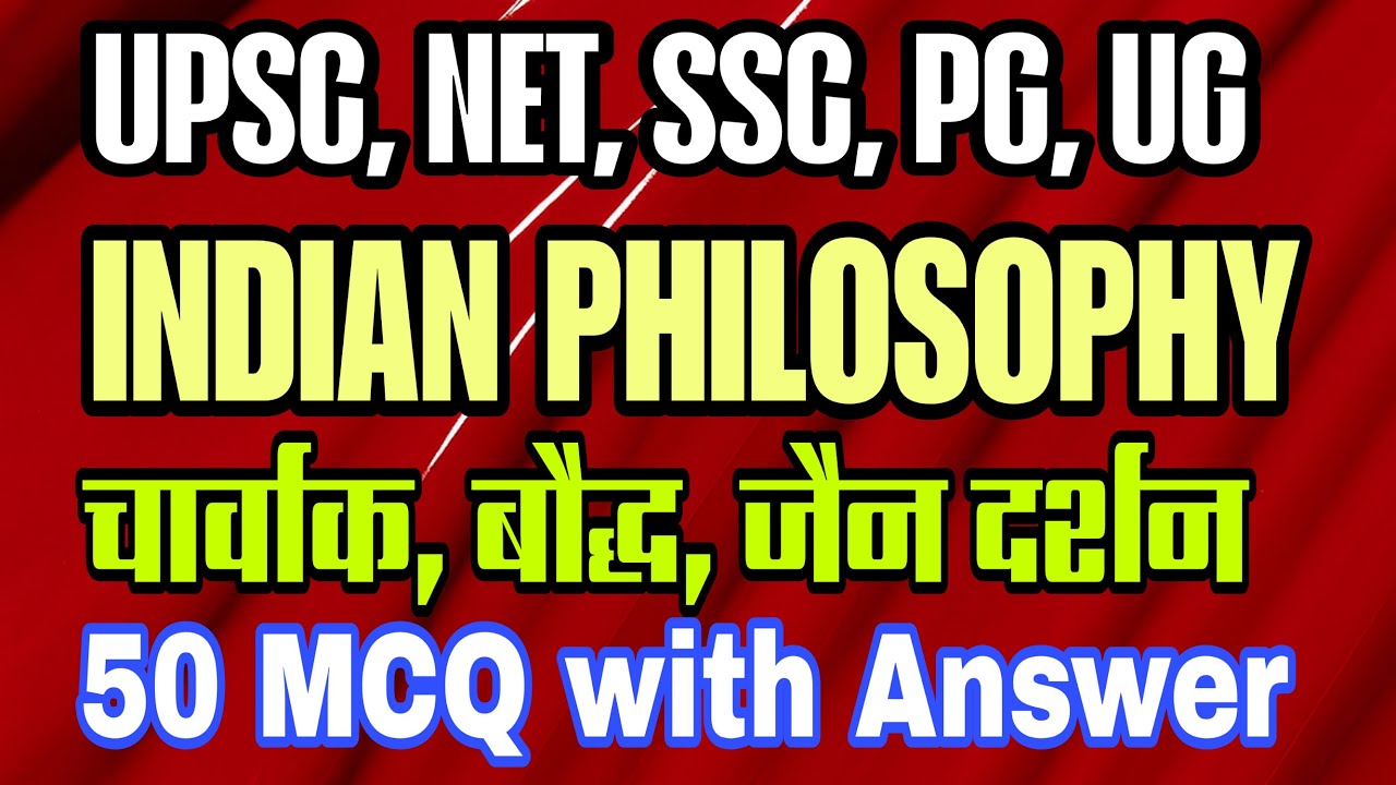 INDIAN PHILOSOPHY ll Bhartiya Darshan