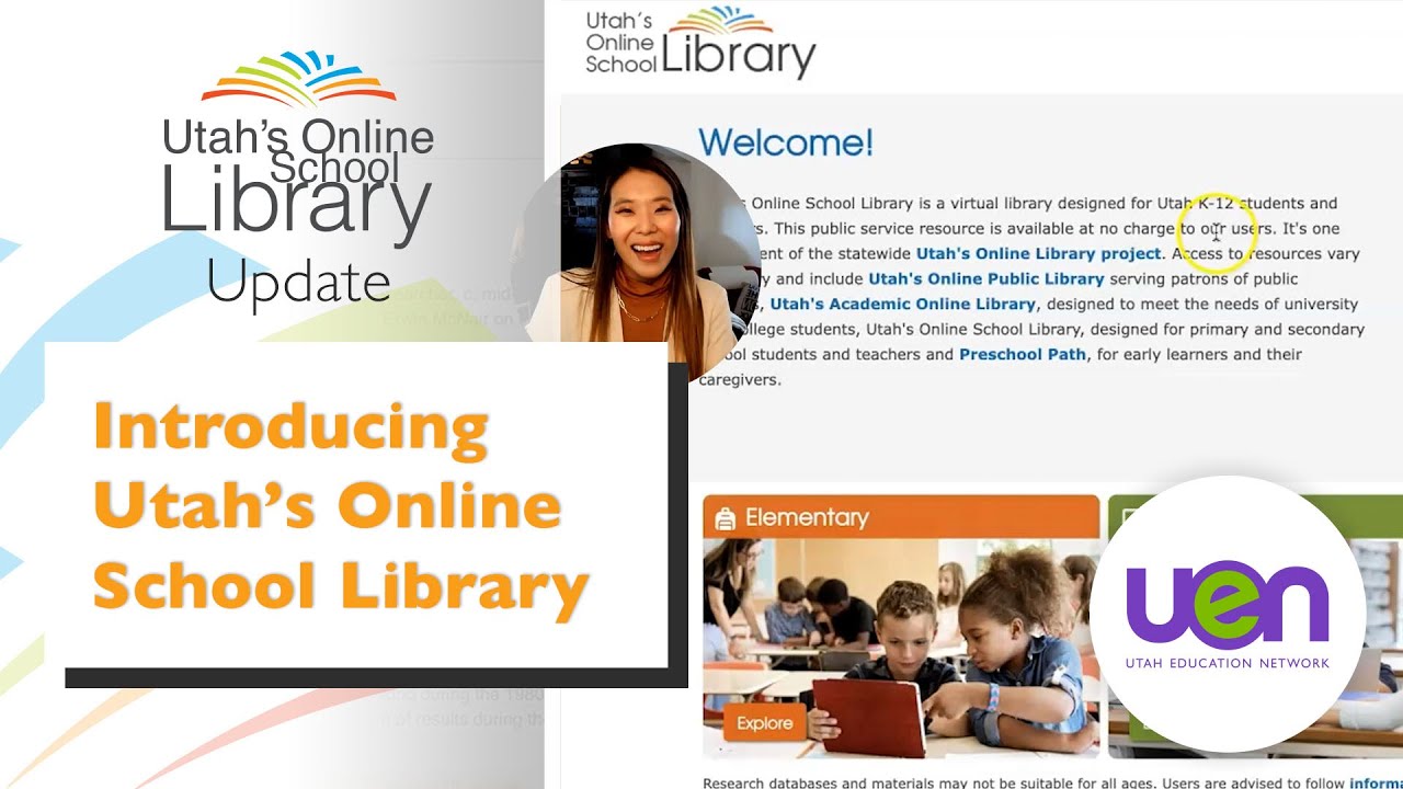 Introducing Utah's Online School Library