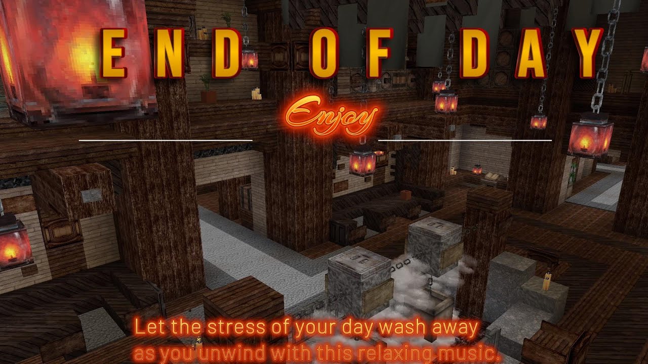 Realistic Cozy Kitchen Minecraft, Sleep or Meditate while the Villager Cook