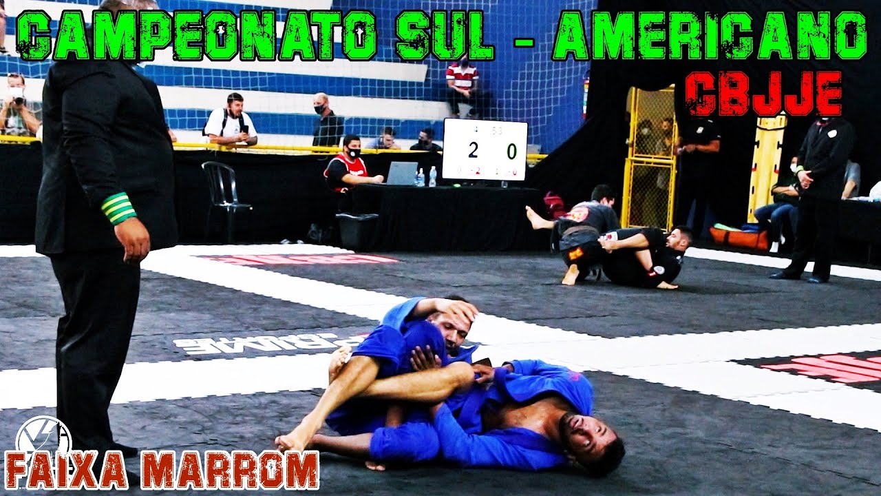Jiu Jitsu - [Faixa Marrom] - Campeonato Sul - Americano - CBJJE 2020