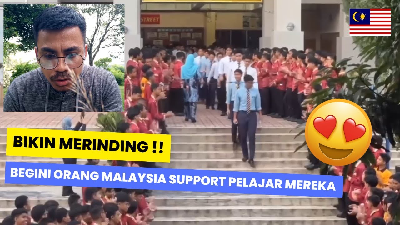 LOVE BANGET 😍 Begini Cara Orang Malaysia SUPPORT Pelajar Mereka !!