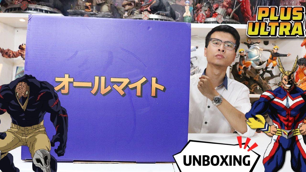 UNBOXING ALL MIGHT VS. NOMU STATUE FROM MY HERO ACADEMIA BY 37 LAB.