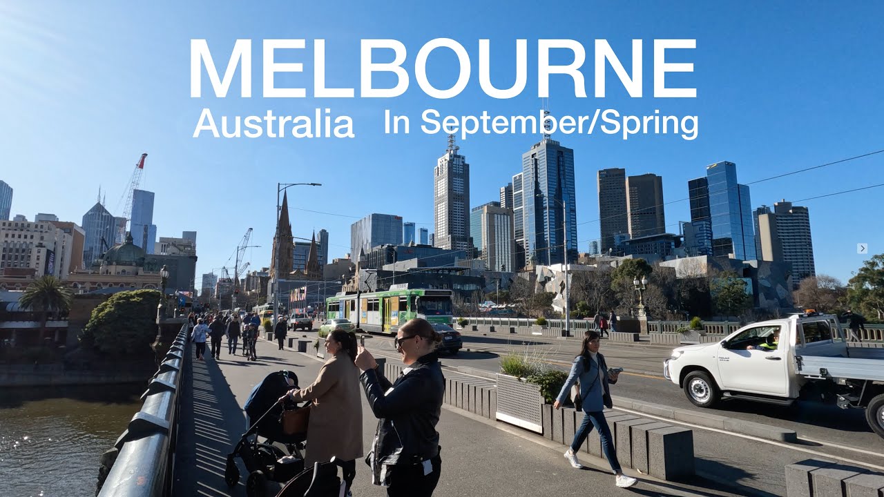 Melbourne City in September 2023 | Virtual Tour Australia