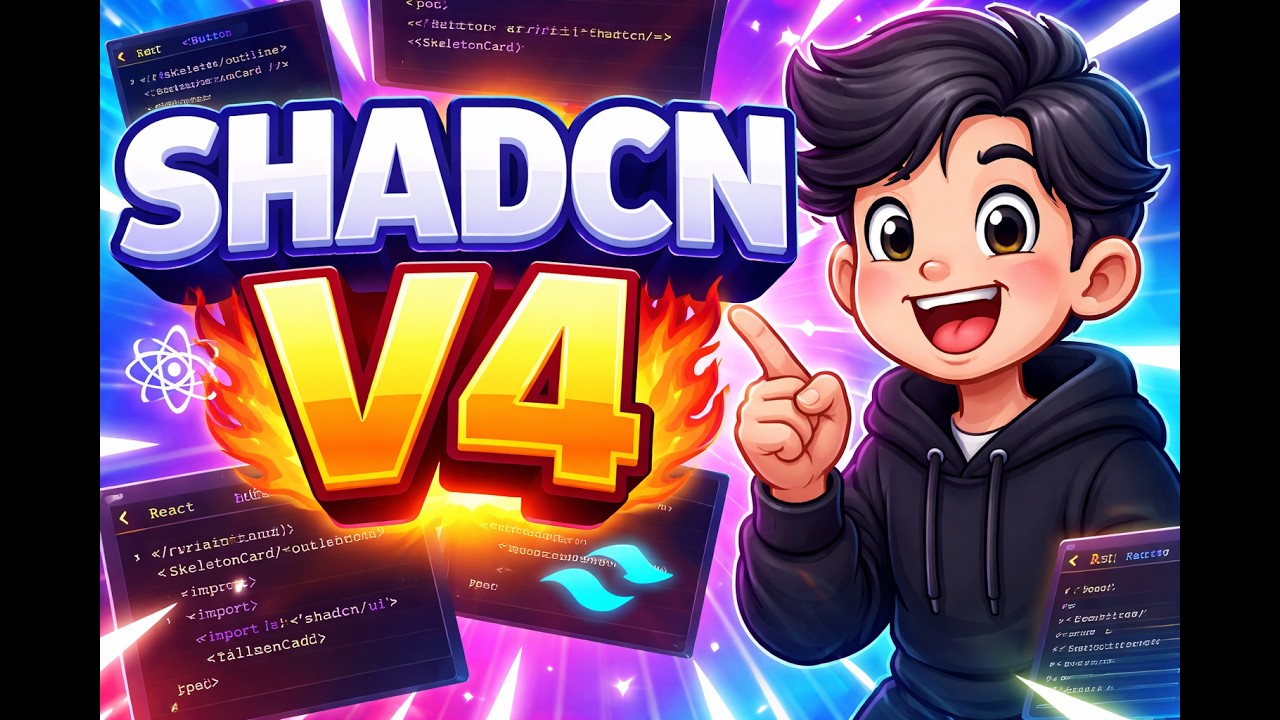 Acelerando a biblioteca de componentes com Shadcn v4 + Skills + Claude