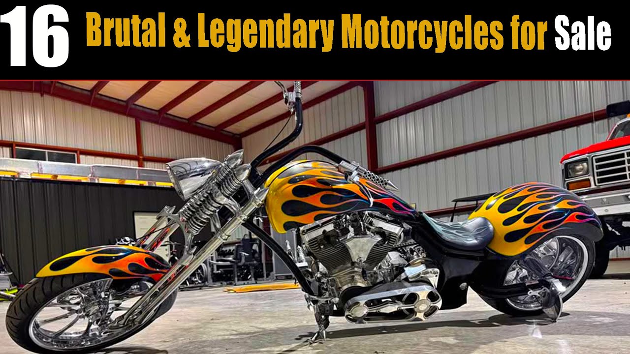 16 Brutal Motorcycles for Sale – Unmatched Power & Style