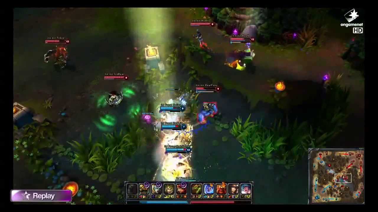 PANDORA TV LOL Champions Winter 2013 Group D Set1 CJ Frost VS Jin Air Stealths Shy 렝가