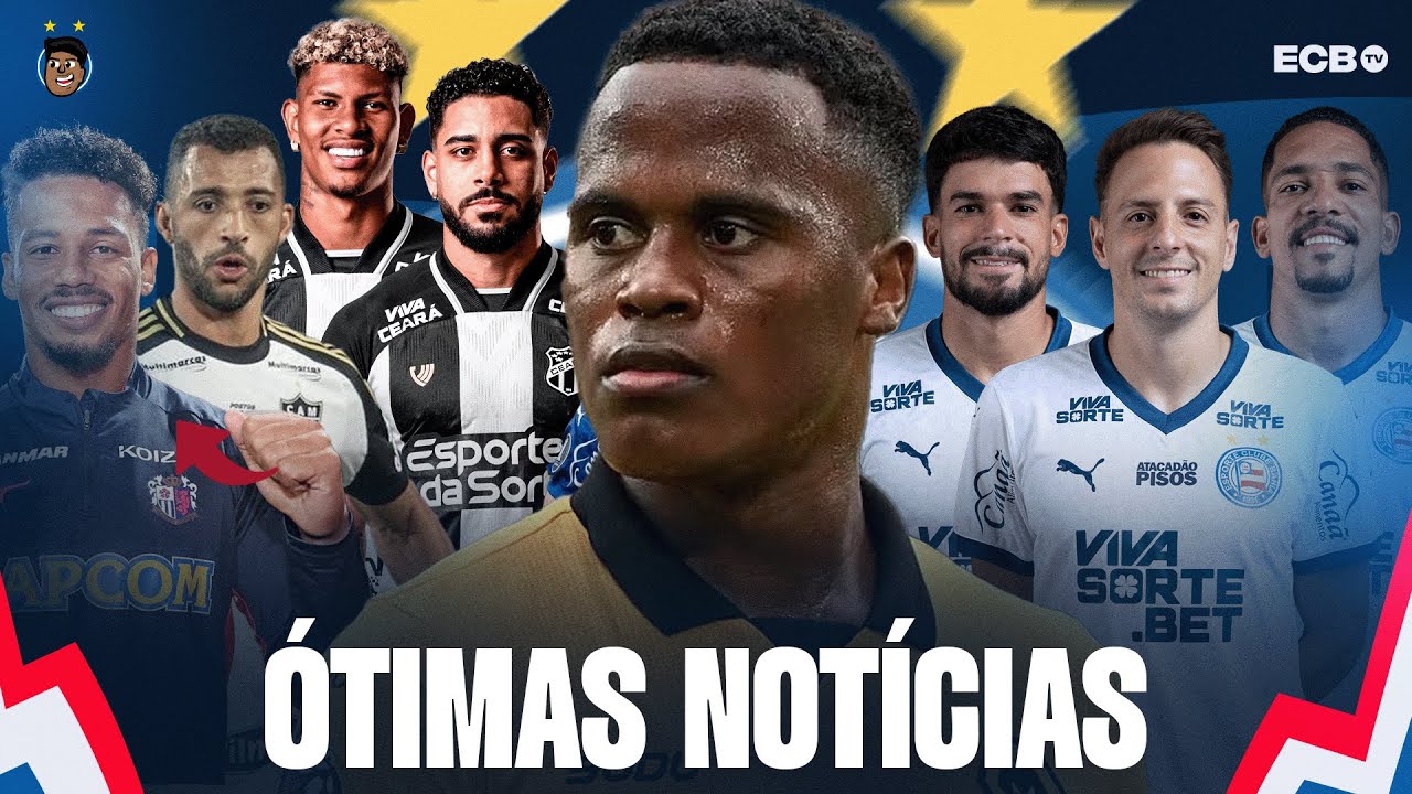💣🔥 EXCELENTES E MUITAS NOT&Iacute;CIAS NO MERCADO DA BOLA! &Aacute;RIAS, EVERTON, CAULY, GILBERTO E EMPRESTADOS!