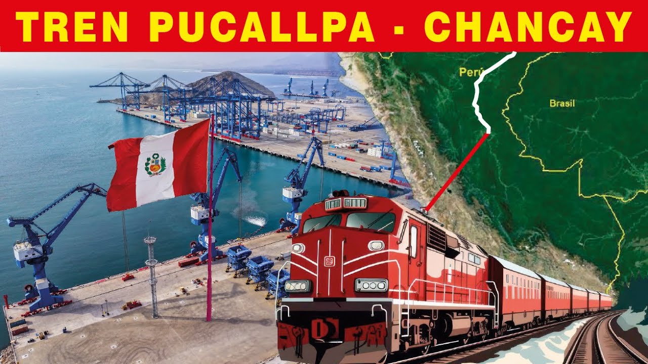 Tren Chancay-Pucallpa unirá cuatro regiones