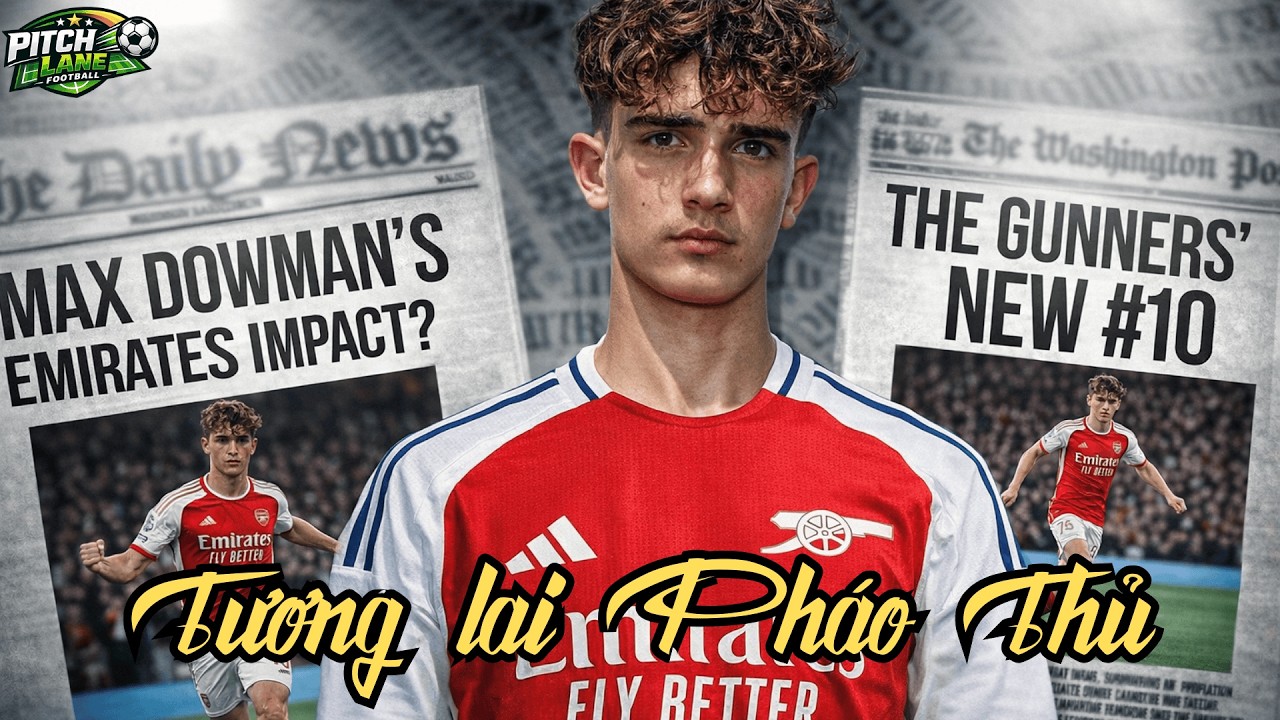 KHÔNG PHẢI SAKA, ODEGAARD | MAX DOWMAN - CẬU BÉ NÀY MỚI LÀ ĐIỀU KHIẾN FAN ARSENAL PHÁT CUỒNG