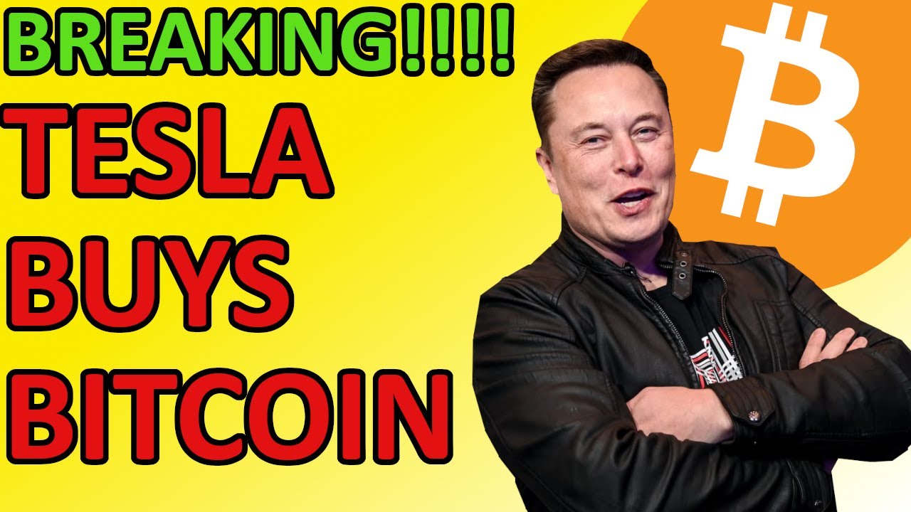 BREAKING! ELON MUSK'S TESLA BUYS $1,500,000,000 WORTH OF BITCOIN!!! Insanely Bullish Crypto News