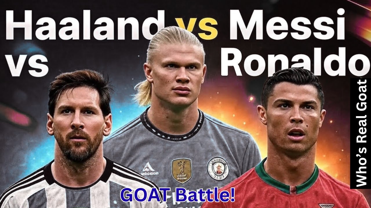 Haaland vs Messi vs Ronaldo – Who Is the REAL GOAT Right Now 😱 Stats Exposed!