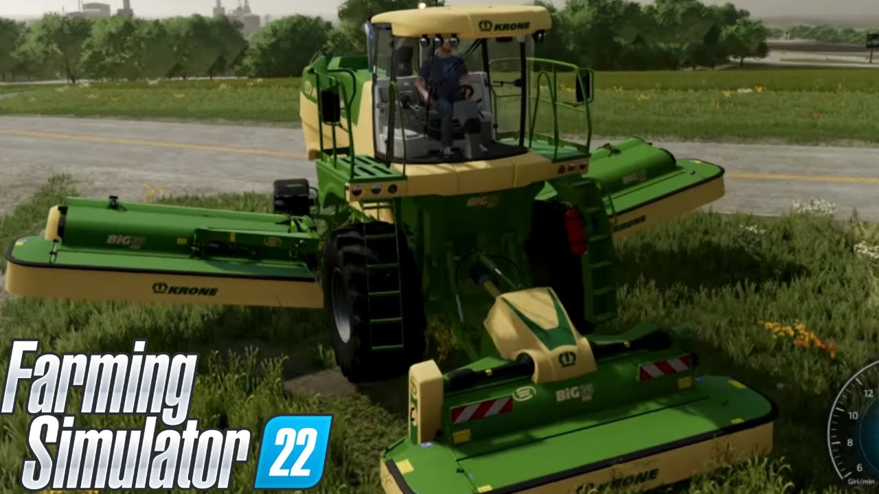 FARMING SIMULATOR 22 ELM CREEK #84 - LA NUOVA FALCIATRICE - GAMEPLAY ITA