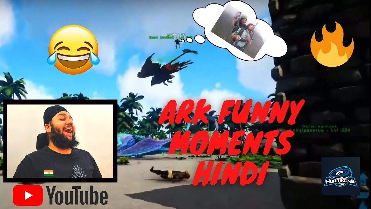 Ark India Funny Moments #1 | Funny Stream Highlights| Hurrikane Gaming