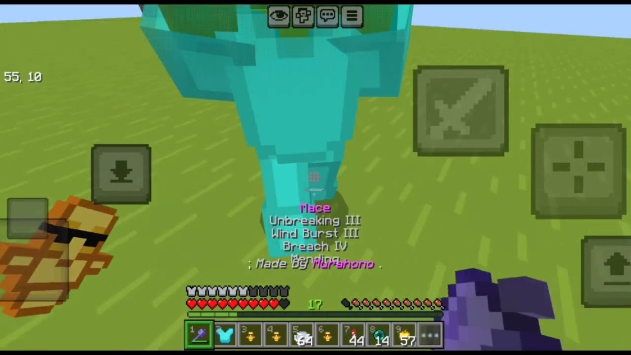 Training mace pvp in minecraft part 1