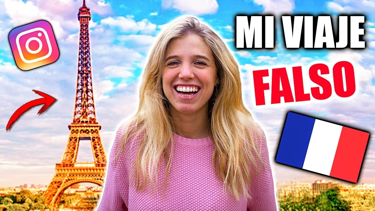 24 HORAS PUBLICANDO UNA VIDA FALSA EN INSTAGRAM (Mi viaje falso a París!!) | Laia Oli