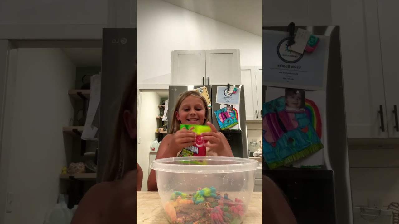 Make a candy salad with us