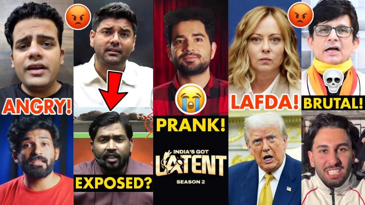 MOST UNEXPECTED LAFDA &mdash; Khan Sir Badly Exposed? 😨, Samay Raina, Meloni Vs Trump, KRK Trolls Orry