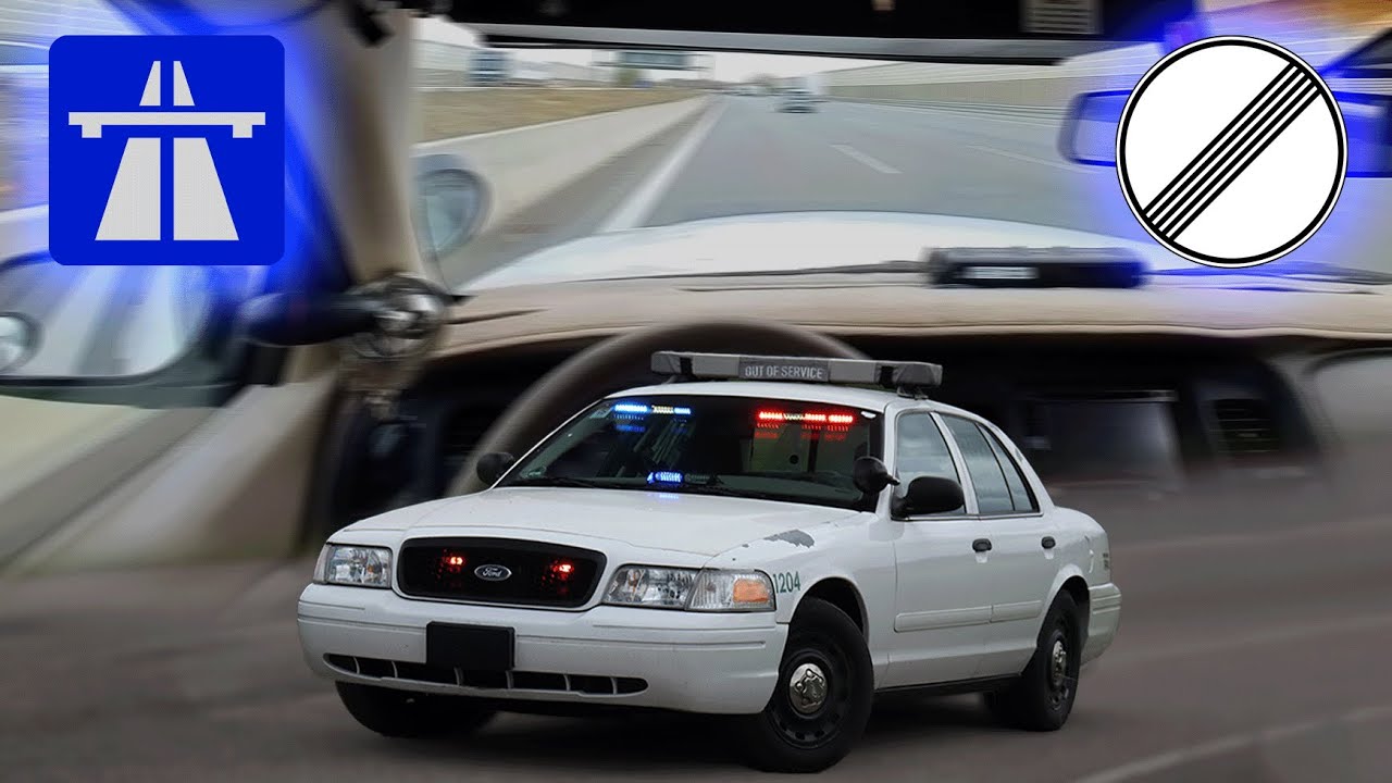 Autobahn Performance: Ford Crown Victoria Police Interceptor Beschleunigung