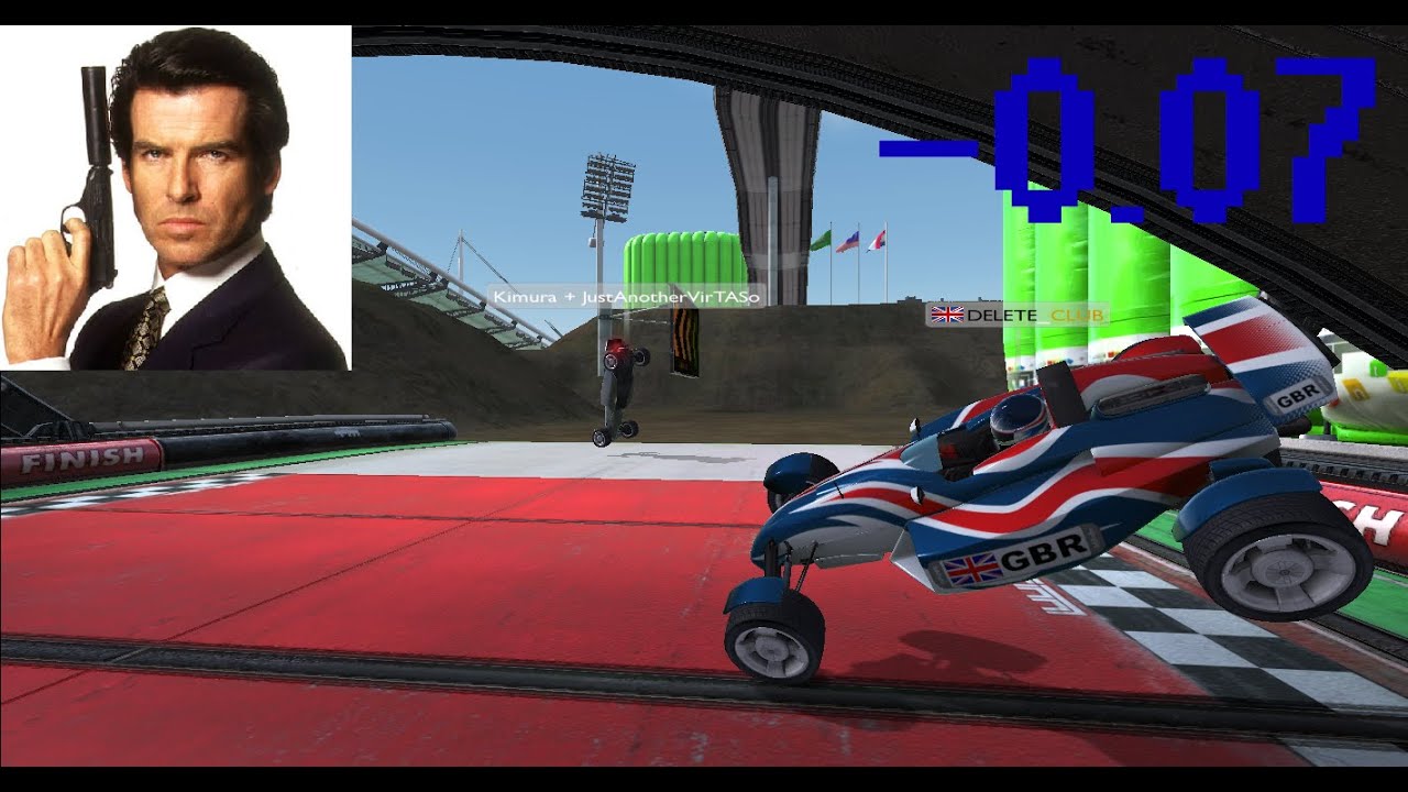 [Trackmania TAS] B11-Race in 26.67 (-0.07 TAS)
