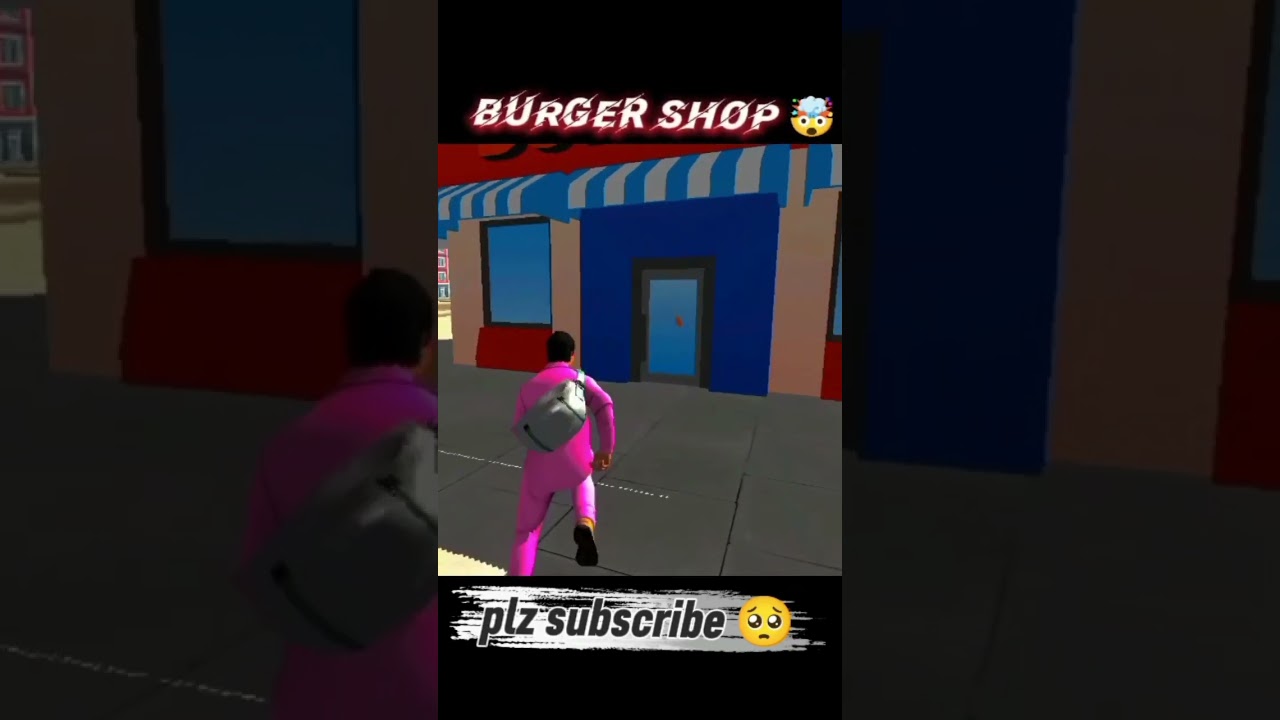 COME OUT BURGER SHOP 🤯 || #ib3d #gaming #shortsfeed #viral #gta #trending #gta5 #shorts #viralshorts