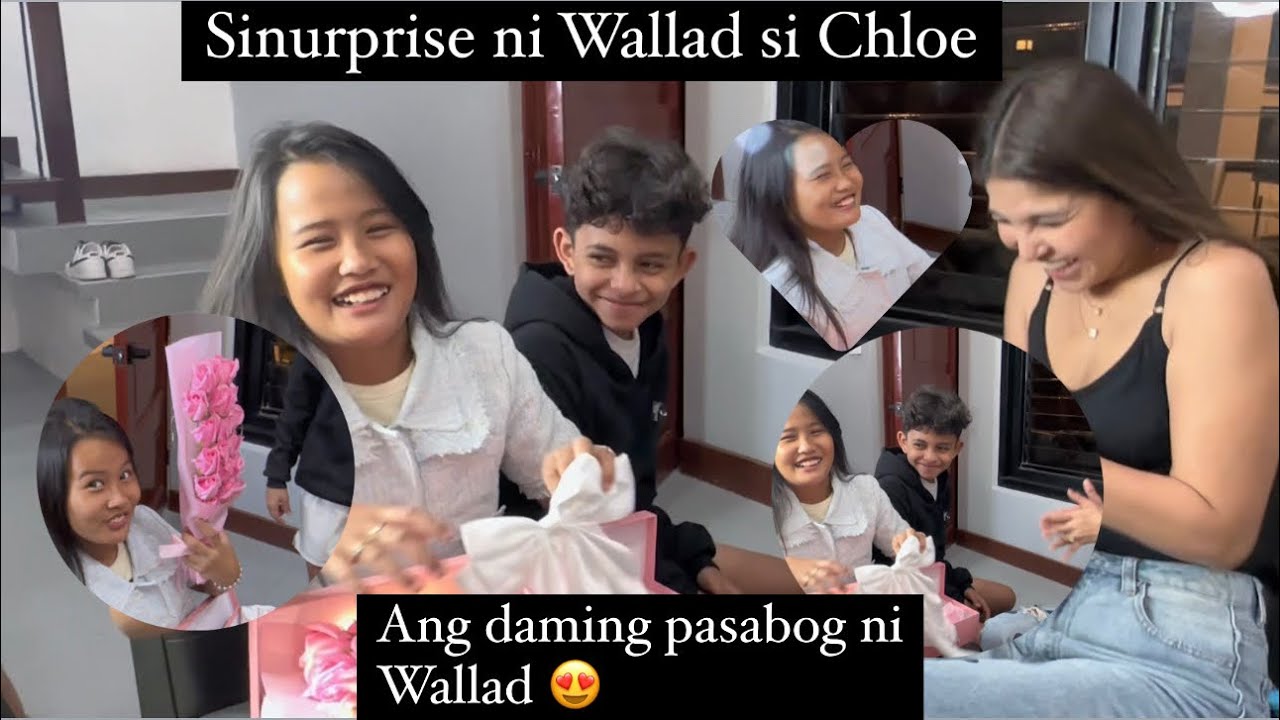 ANG DAMING BINIGAY NA GIFT NI WALLAD KAY CHLOE 😍😍 /SWERAB & WALLAD