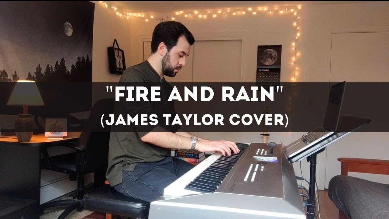 James Taylor - Fire and Rain (Piano cover by Jared Rocco)