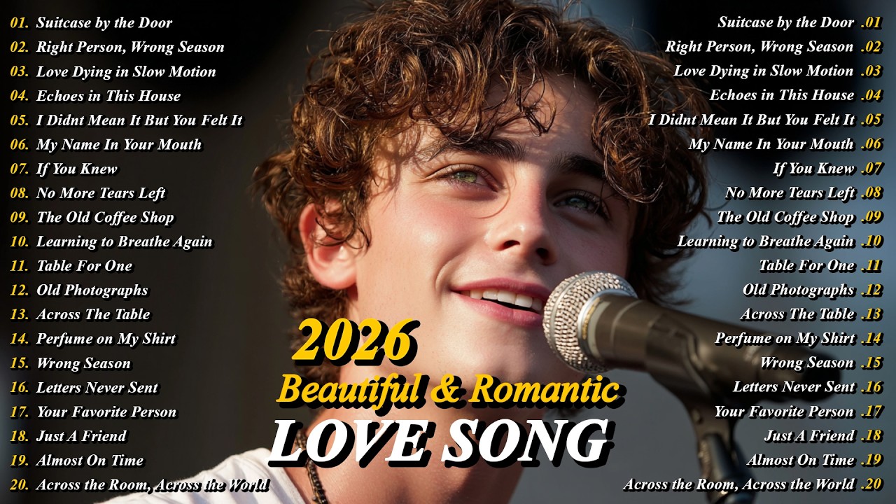 Beautiful Love Songs 2026 | Easy Listening & Romantic Sad Love Ballads | Emotional Songs