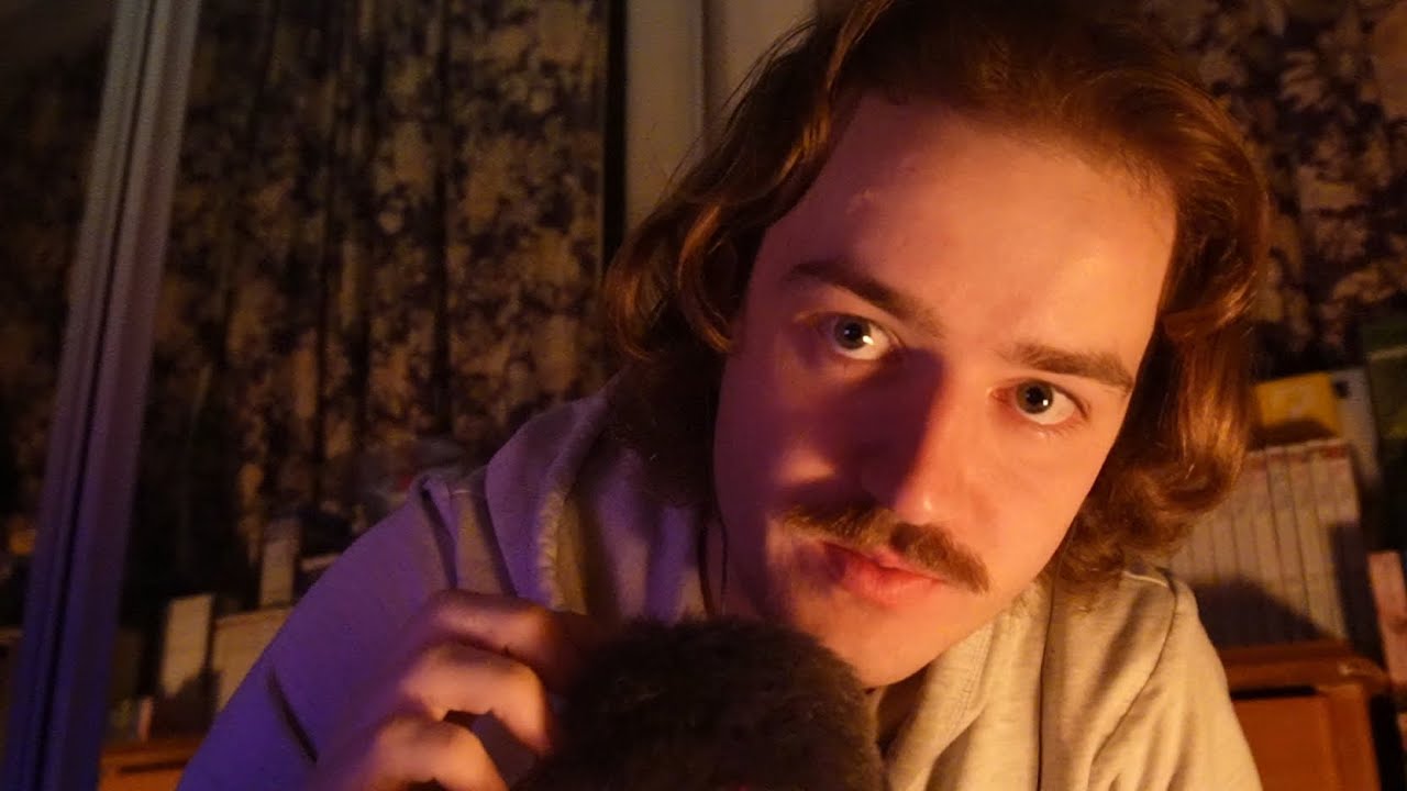 ASMR Fluffy Microphone Scratching with Visual Hand Movements