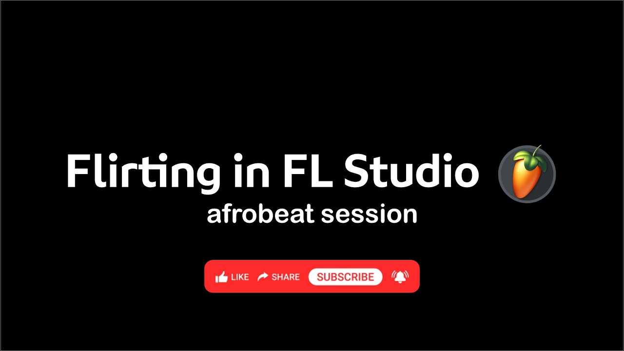 Afrobeat flirt sesssion on #flstudio #viral #musicproduction @9iceofficial