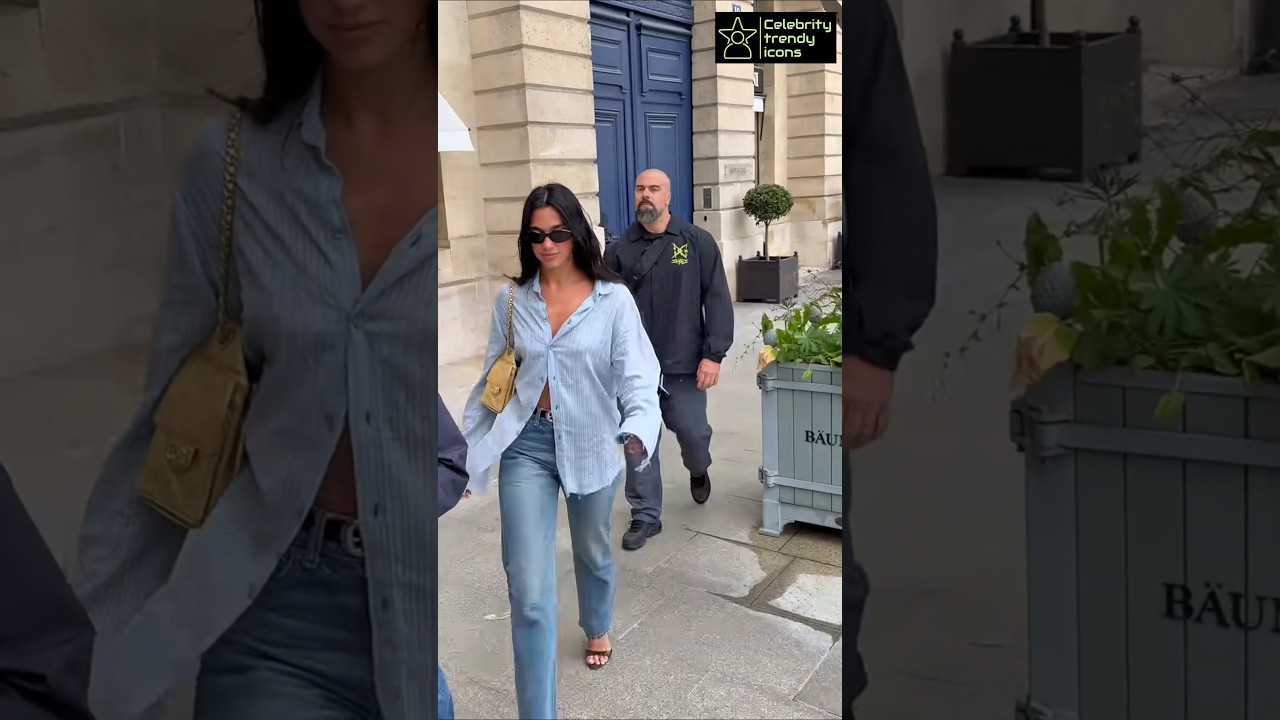 Dua Lipa walk with his Bodyguard 👀❤️ 