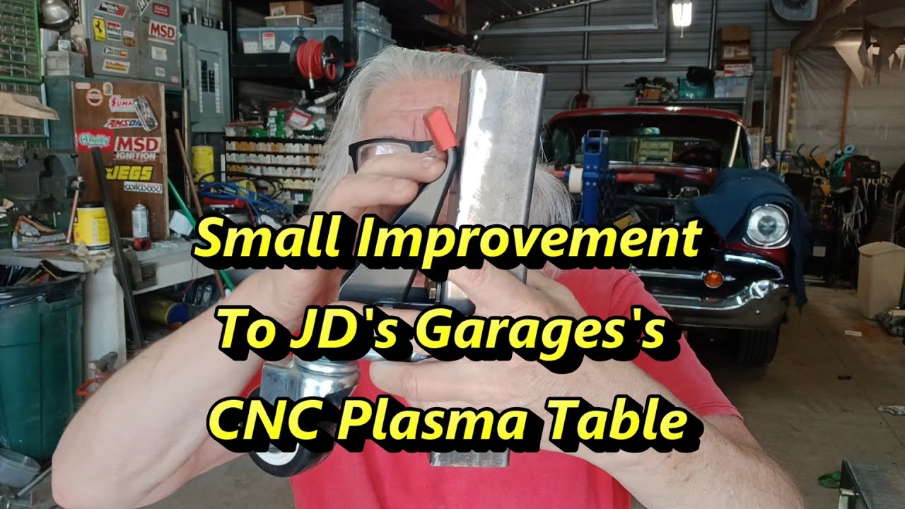 Making An Improvement To JD's Garage's CNC Plasma Table