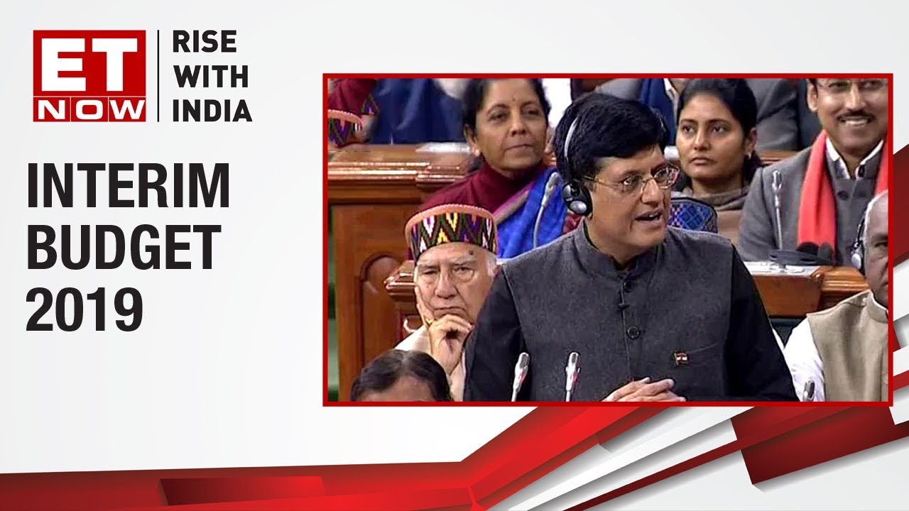 Finance Minister Piyush Goyal presents Interim Budget 2019 in Parliament | Full Lok Sabha Speech