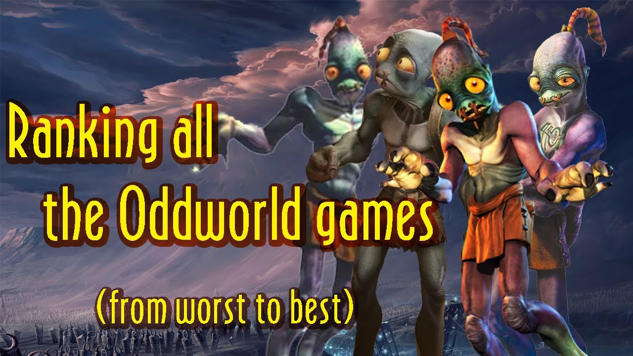 Ranking all of the Oddworld games (from worst to best)