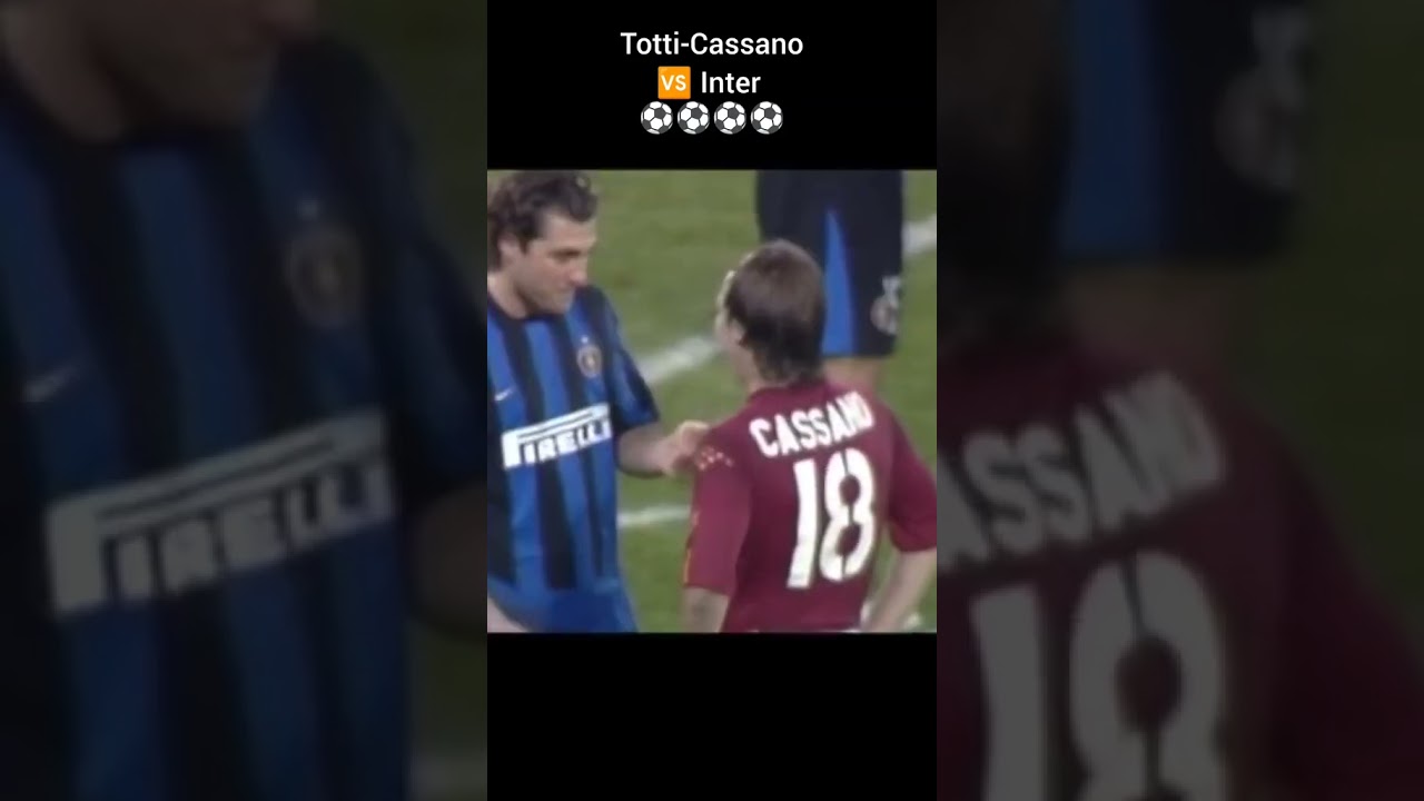 Roma Inter 2004 #cassano