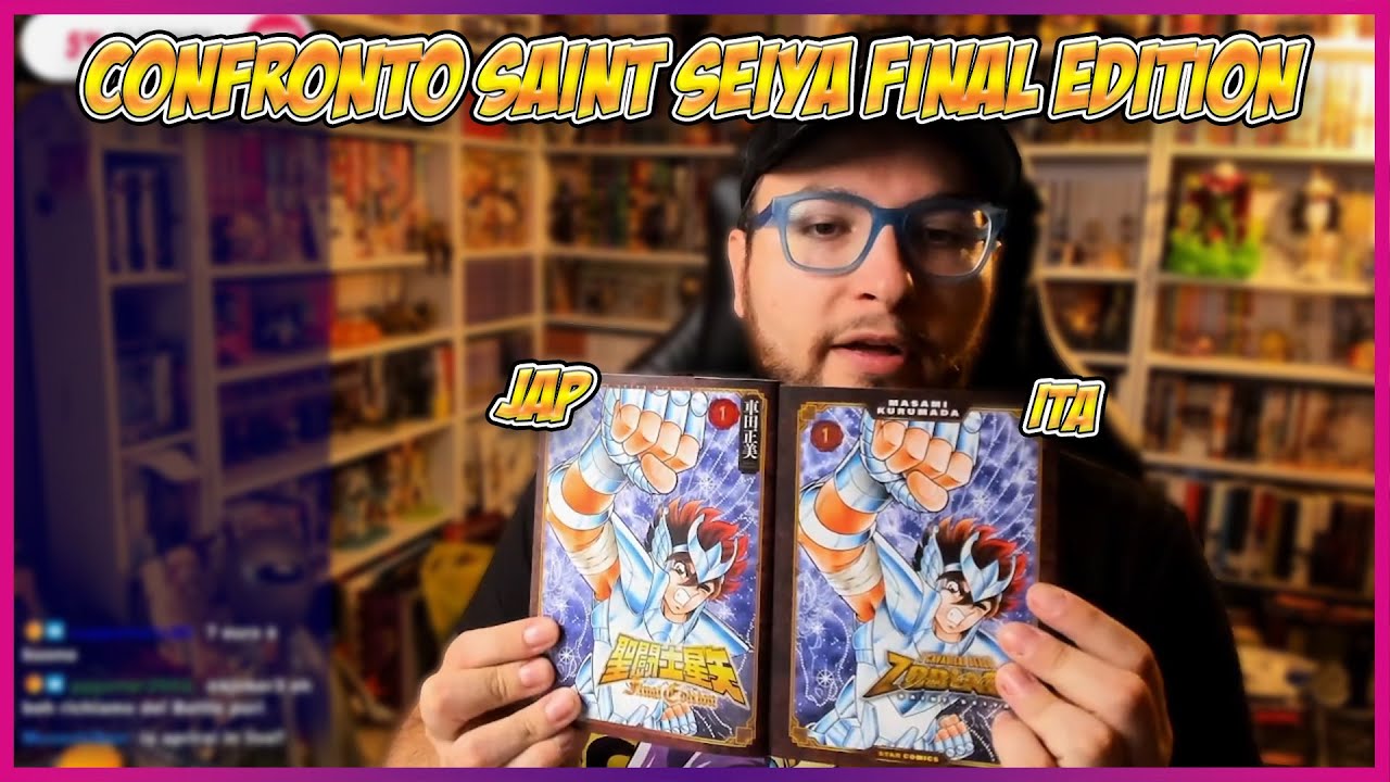 CONFRONTO SAINT SEIYA FINAL EDITION ITA VS JAP