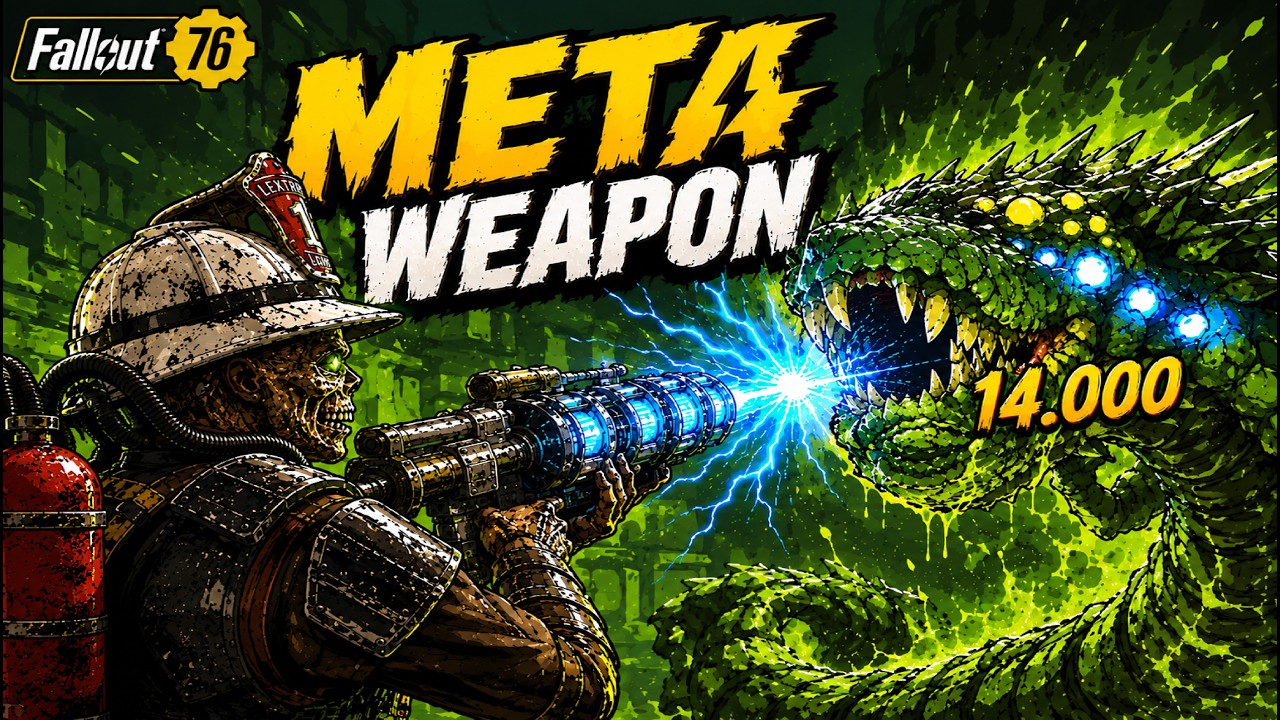 Fallout 76 New Meta Weapon | 14K DAMAGE WITH THE LASER CARBINE?!