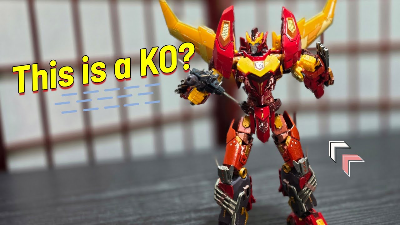 Стоит ли KO того? 🔥 Обзор AM01 Hot Rod (AT-01) — подделка Transformers AMT 01 Rodimus Prime!